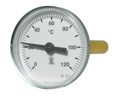 Instickstermometer 0-120°C 200mm