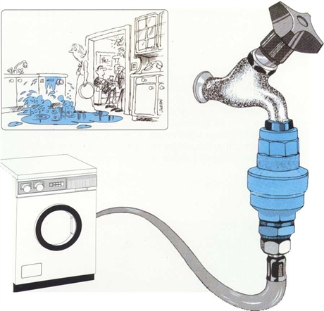 Vatek Vattensäkring för disk/tvättmaskin