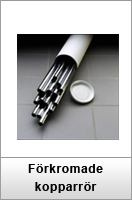 Förkromade Kopparrör