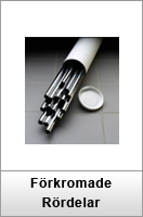 Förkromade rördelar