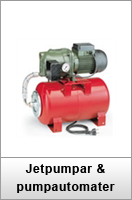 Jetpumpar & pumpautomater