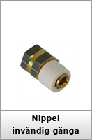 Nippel invändig gänga