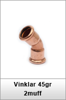 Vinklar 45gr 2muff