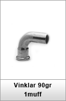 Vinklar 90gr 1muff
