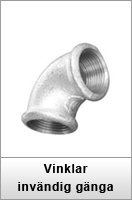 Vinklar invändig gänga