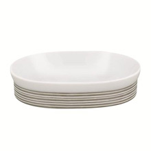Spirella Opera tvålkopp white/silver 