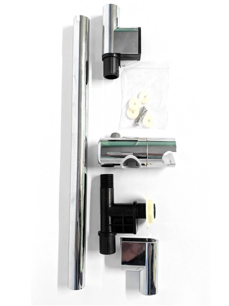 Arrow Komplett duschstång med glider för duschkabin