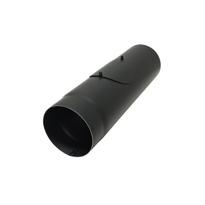 BAXI Rökrör rak 500mm Ø150mm med sotlucka