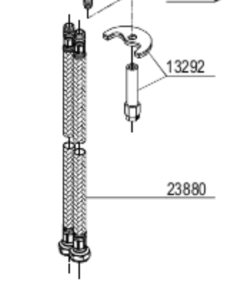 Damixa SoftPex Slang M10 450mm