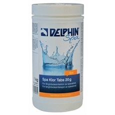 Delphin Spa Klor Tabs 20g, 1 kg