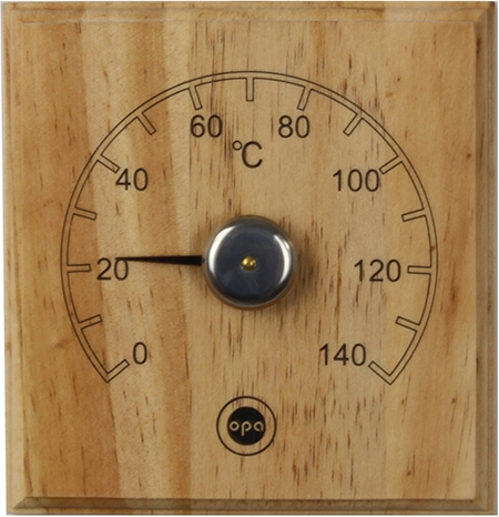 Demerx Bastutermometer Fyrkantig