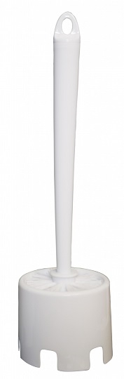 Demerx Wc-borste med plastkopp vit