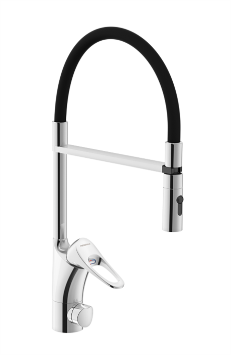 FM Mattsson 9000XE Köksblandare Flexi Hög pip med avst