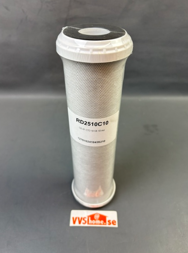 EMS Filterpatron kol-mässing 10"