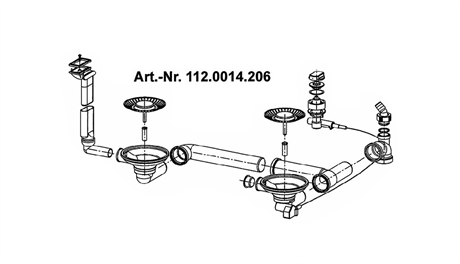 Franke Ventilset för AQX 624