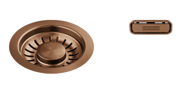 Franke Korgventilset koppar Inox
