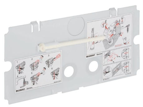 Geberit Twinline Skyddsplatta