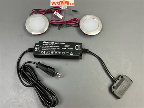 Hafa 2 st Spotligt LED 55mm inkl trafo