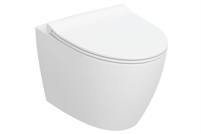 Ifö Spira Art WC-stol Vägghängd TurboFlush 