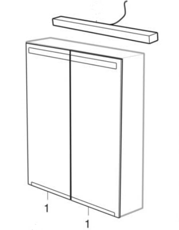 Ifö Option Dörrset 60cm