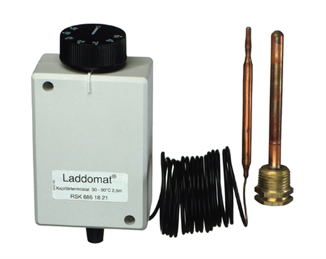Laddomat kapillärrörstermostat 30-90°C