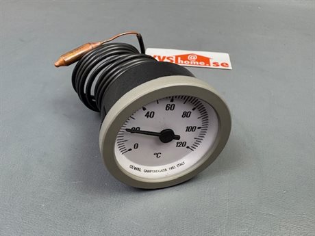 Nibe Termometer 0-120°C Grå