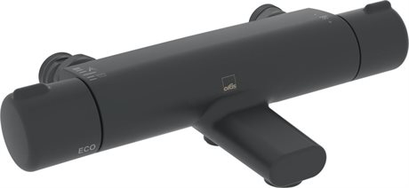 Oras Nova 7443 Badkarsblandare Matt Svart