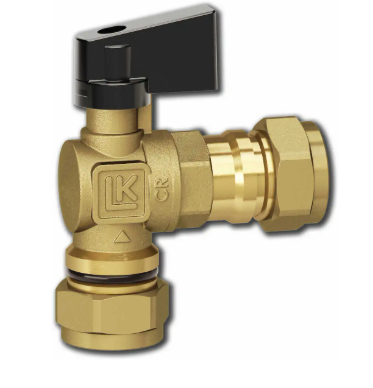 Påfyllnadsventil 15 mm LK 535, Vinkel