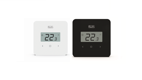 Roth Termostat SoftLine Trådlös med display