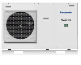 Panasonic luft/vatten värmepump utedel type WH-MDC05J3E5 monoblock 5 Kw