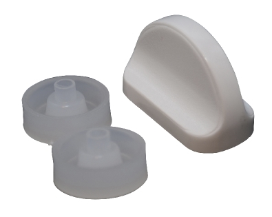 Köp svedbergs handtag för spegelskåp, vit plast vvs home.se