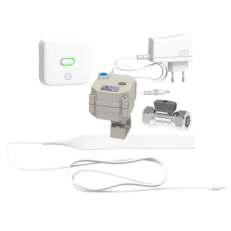 Vatette Läckagebrytare uppkopplad kulventil kit