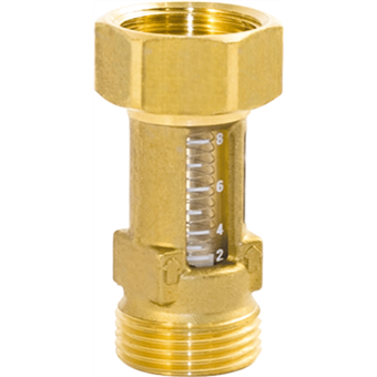 Uponor/Wirsbo A2620015 Misuratore Portata Con Temperatura – 0.15-1.3 GPM – Nuovo Magazzino - Foto 2