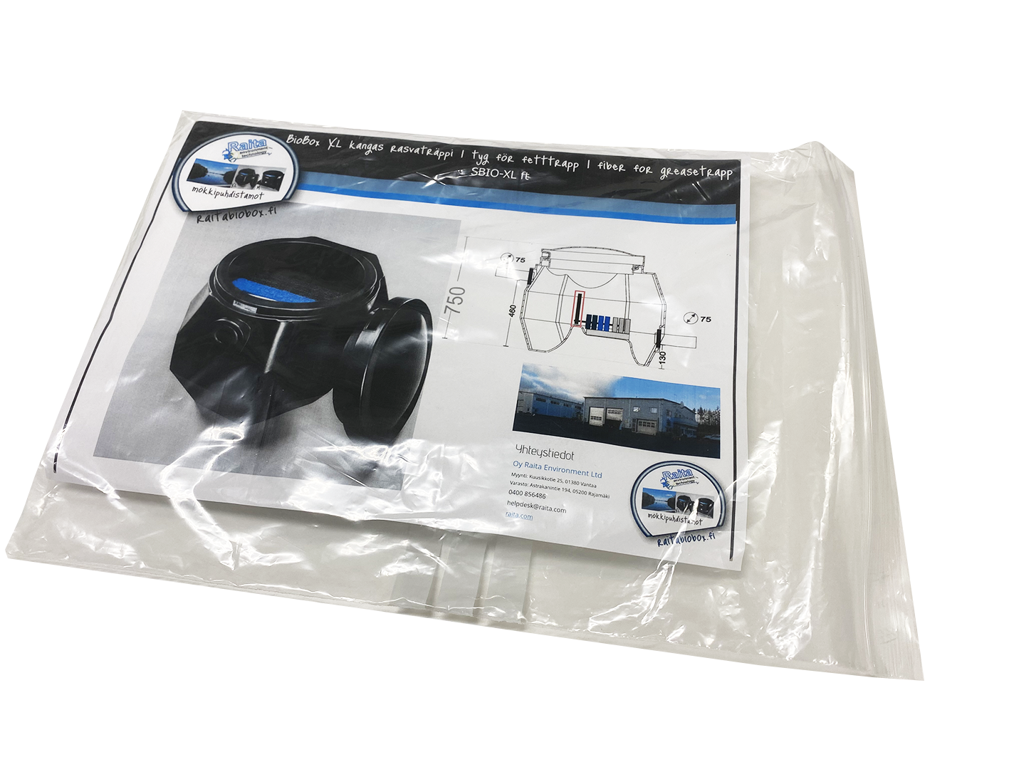 Köp BioBox Filterduk utbytes slamfilter M & L - VVS home.se