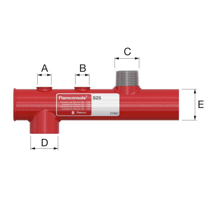Köp Flamco Flexconcole Samlingsrör R25 - VVS home.se