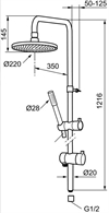 Mora Rexx S6 shower system