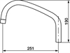 FMM 5862-0000 Utloppspip 9000E III   J-modell 