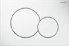 Geberit Sigma01 Spolplatta Rund