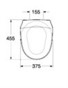 Gustavsberg wc-sits till 2300 Vit Nordic