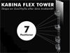 Demerx Kabina Flex Tower Duschhylla