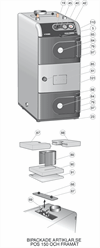 Nibe Vedex Luckisolering 275x225x35