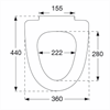 Pressalit Wc-sits Ifö Sign & IDO Seven D Vit