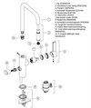 Tapwell Perlator ARM utdragbar pip