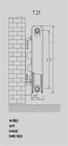 Thermrad Compact-4 plus Höjd 400mm