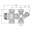 Esbe Ventilkombination 15